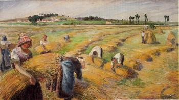 Camille Pissarro : The Harvest II